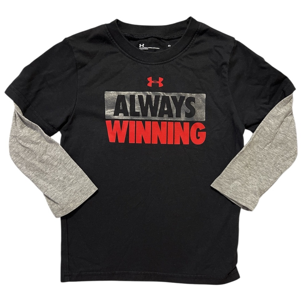 Under Armour Boys Long Sleeve Tee